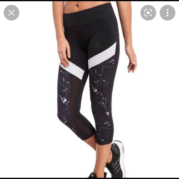 Adidas Marble Capri Crop Legging - Picture 4 of 4